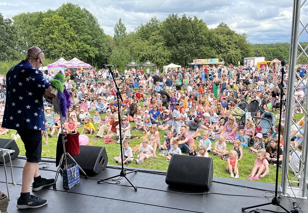 View from the stage at the Frampton Festival 2024