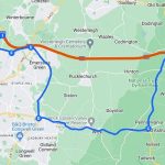 M4 closure official diversion route