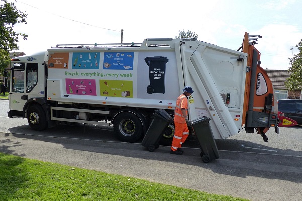 A South Gloucestershire bin lorry