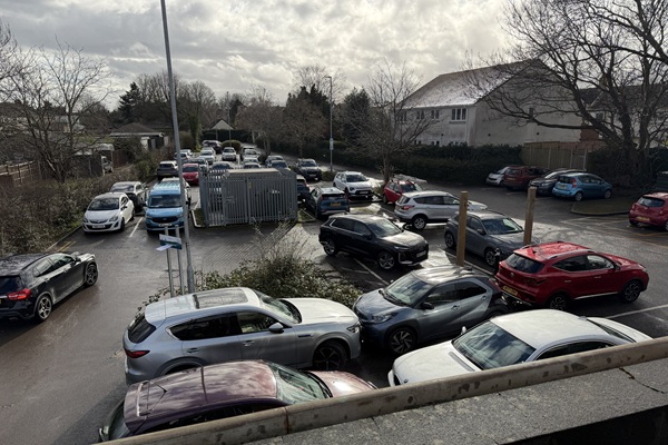 Flaxpits_Lane_Car_Park. Picture: Andrew_Maunder.